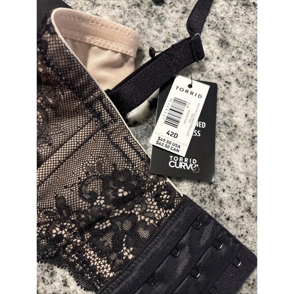 Torrid Black Lace Bra - Picture 2 of 11